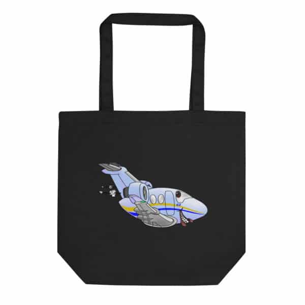 Eco Tote Bag - CitationJet caricature - Image 4