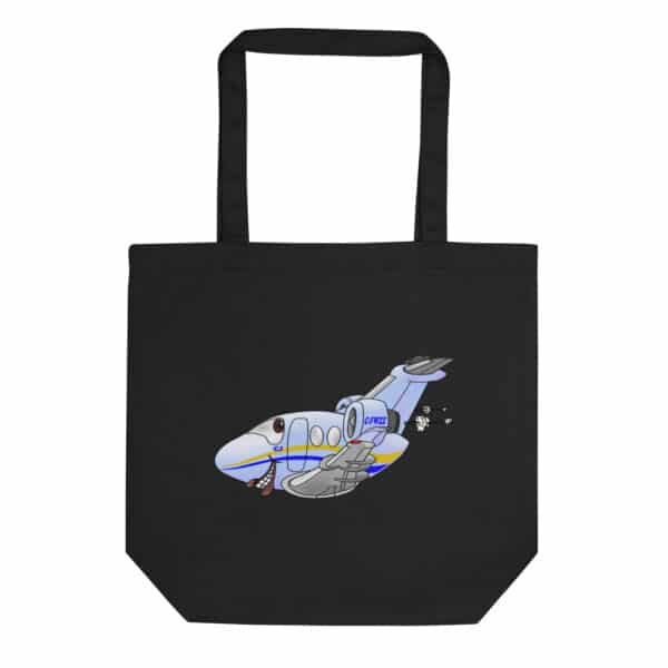 Eco Tote Bag - CitationJet caricature - Image 3
