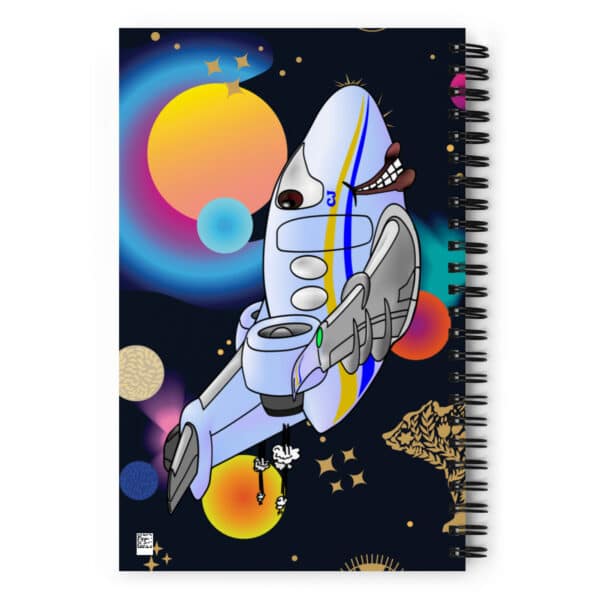 Spiral notebook - CitationJet caricature - Image 2