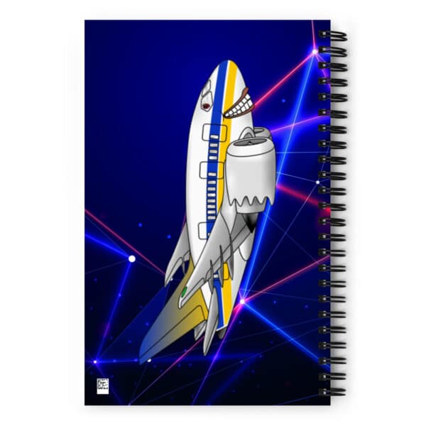 Spiral notebook - 787 caricature - Image 2